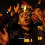 A demonstration in front of the presidential palace demanding the resignation of Muslim Brotherhood President Morsi. Photo: Screenshot from Art War.